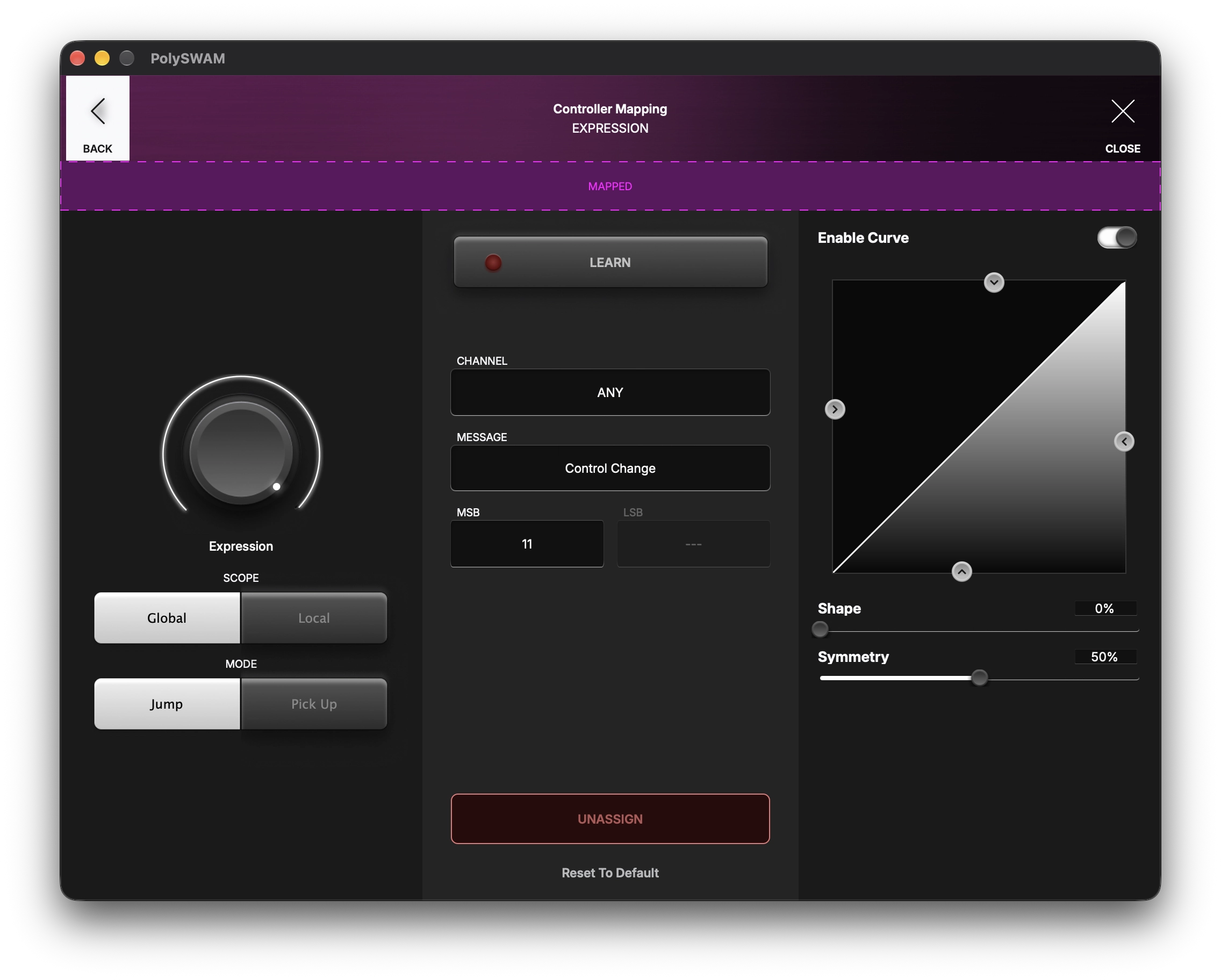 MIDI Controller Mapping